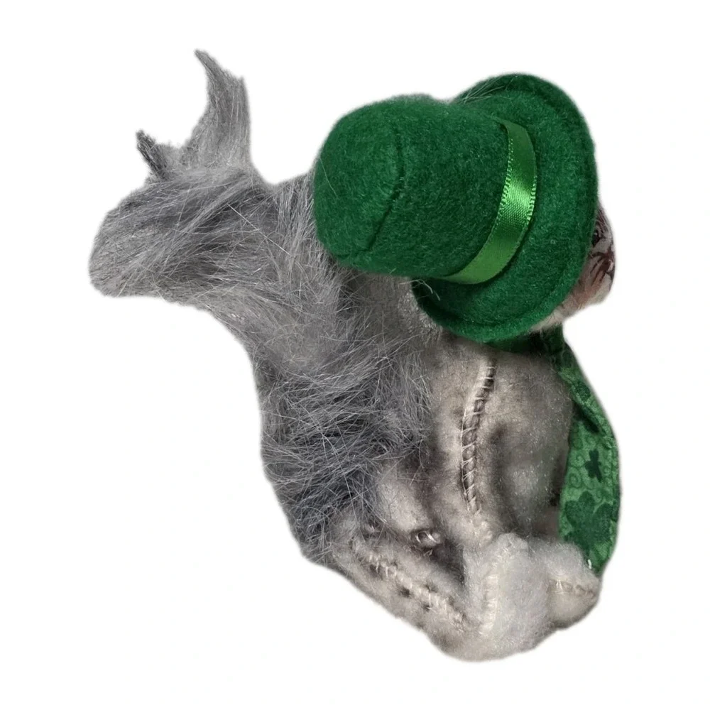 Annalee Irish Cat 2004 Doll Decor Fabric Figurine 4.5